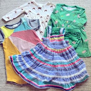 SOLD ⛔️ 24month / 2T girls BUNDLE Hanna Anderson, Cat & Jack, Miki Miette
